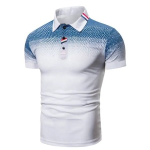 Polos personalizados de poliéster unisex deportivos de algodón estampados con insignia de logotipo personalizado polos personalizados con logotipo - Product Image 6