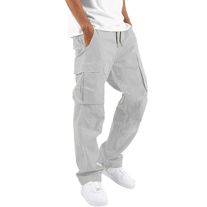 <b>Men</b> Multi Pocket Cargo Pants Spring and Autumn New <b>Men's</b> <b>Overalls</b> Cargo Pant in Low Price Direct From Factory - Product Image 1