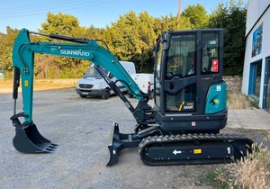 לקנות בארה "ב מיני חופר אוויר swe180f תא הזנב 2.7t מעקב עם תבשיל הידראולי מהיר למכירה - Product Image 6