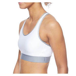 Fabriqué au Pakistan Soutien-gorge de sport pour femmes Active Wear Soutien-gorge de sport Conception personnalisée Spandex Polyester Soutien-gorge de sport Prix raisonnable OEM - Product Image 2