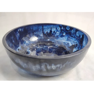 Large Round Resin <b>Dessert</b> <b>Bowl</b> Horn Color Resin Fruit <b>Bowl</b> Dinnerware Tableware Resin Kitchenware Salad <b>Bowl</b> <b>For</b> Home Hotel Use - Product Image 3