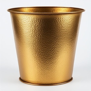 Hosepot décoratif d'or en laiton antique rustique classique parfaitement conçu pour la décoration saisonnière élégante de jardin - Product Image 2