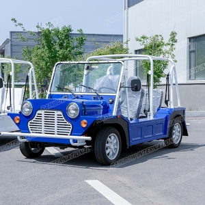 Rainbow Best Selling High Quality All Aluminum Smart 4 Seat Electric Mini Moke <strong>Car</strong> With Lead Batteries - Product Image 5