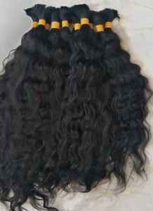 Acheter 28-30 Pouces Vague Droite Sud Indien Vierge Remy Extensions de Cheveux Naturel Noir Couleur en Ligne - Product Image 3