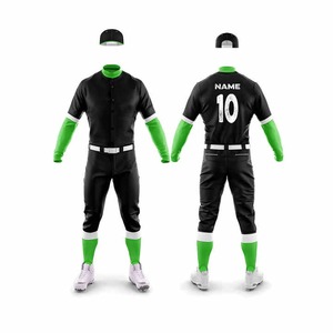 Comprar 2025 Uniforme de béisbol de alta calidad Conjunto de competición juvenil Jersey de béisbol y uniformes fabricados en Pakistán - Product Image 1