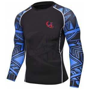 ชุดใส่เล่นผื่นสำหรับผู้ชายชุดใส่เล่นยิมผ้ายืดได้พิมพ์ลายระเหิด - Product Image 2