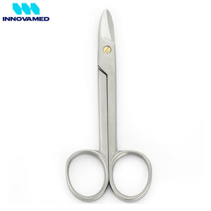 กรรไกรตัดเล็บเท้าสแตนเลสแบบปรับแต่งได้อุปกรณ์ผ่าตัดใบมีดคมใช้มือดูแลเล็บเท้า - Product Image 5