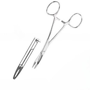 Diseño personalizado profesional Olsen Heagar combinado tijera y soporte de aguja 140mm Acero inoxidable Olsen Heagar soporte de aguja - Product Image 5