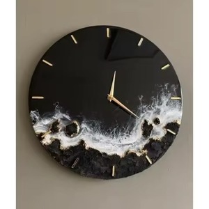 Reloj de pared de sala de oración islámica en metal con versos coránicos significativos y diseño de números árabes para uso decorativo - Product Image 5