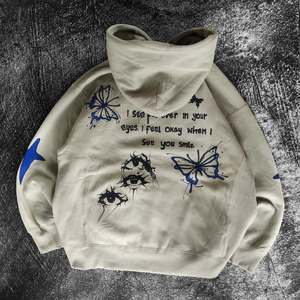 Tùy chỉnh chất lượng cao màn hình in áo thun Hoodies cho nam giới củ<span class=keywords><strong>a</strong></span> 100% cotton 500gsm Chạy Trốn Top Sản phẩm bán chạy - Product Image 3