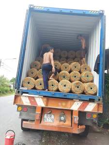 VENTA ENTERA ROLLO DE MALLA DE COIR ROLLO DE RED DE COIR MANTA DE CONTROL DE FIBRA DE COIR DE LOTO AZUL VIETNAM - Product Image 4