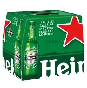 Toptan en iyi fiyat tedarikçisi Heineken orijinal Lager bira, 24-Pack ince 8.5 Oz. Satılık kutular toplu stok