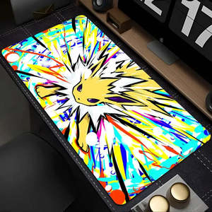 XXL for Pokemon Flash Wireless Charging <b>Gaming</b> Mouse Pad LED <b>Light</b> RGB Desk Pad in Stock - Product Image 2