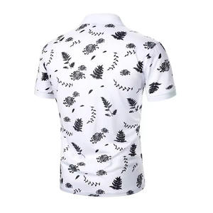 Conçu par OEM, polos décontractés pour hommes, maillot de haute qualité, respirant, dernières techniques d'impression à la mode, fabriqué en usine, grande taille - Product Image 5