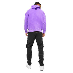 Sweats à capuche et sweat-shirts pour hommes de la meilleure qualité Design urbain élégant Style délavé pour l'hiver Sweats à capuche délavés à l'acide pour hommes - Product Image 5