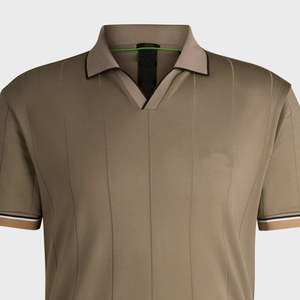 Polo de Algodón Pima para Hombre, Camisa Transpirable de Secado Rápido con Logo Bordado - Product Image 2