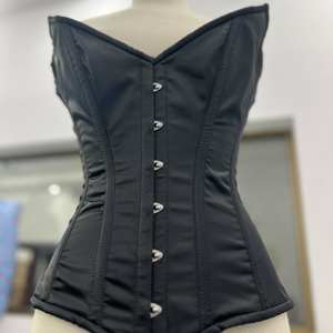 Corset noir inspiré des vampires, sur mesure, style Dracula, vintage, victorien, taille cintrée, modelant le corps pour femmes, qualité supérieure à 100% - Product Image 1