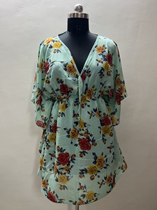 Nouveau élégant caftan de taille libre plage Cover-Up vêtements pour femmes taille libre confortable élégant Cover Up Resort Party Night Club Wear - Product Image 3