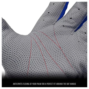 Gants de frappe de baseball personnalisés professionnels Protection des mains Gants de frappe de baseball en cuir Gants de baseball et de softball - Product Image 4