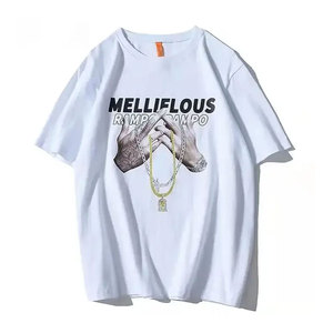 T-shirts pour hommes délavés à l'acide, tendance du moment, nouvelle collection, faible MOQ, coupe classique, meilleure qualité, style urbain, toile respirante, OEM/ODM - Product Image 2