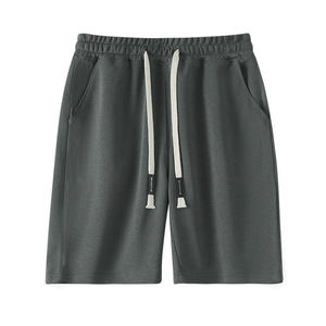Short de survêtement en coton pour hommes, pantalon de course décontracté surdimensionné avec poches, modèle de short chaud 100% coton, vente en gros - Product Image 2