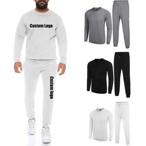 2023 Logo personnalisé imprimé XL taille coton polaire Gym sport survêtement à capuche survêtement ensemble cou Streetwear hommes entraînement hiver - Product Image 1