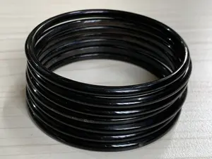 Bracelets en corne de buffle naturelle faits à la main de haute qualité avec lisse pour la collection de bijoux bohèmes au prix de gros - Product Image 5