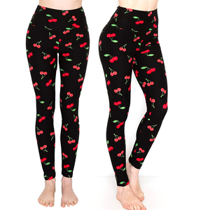 Venta al por mayor 2025 Fitness Training Wear transpirable con estilo en tallas grandes mujeres usan mallas sublimación impresión mujeres Leggings - Product Image 3