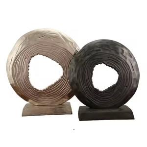 Escultura de Mesa Abstracta Moderna para Interiores de Hogares de Lujo con Textura Artística y Atractivo Decorativo de Alta Calidad - Product Image 3