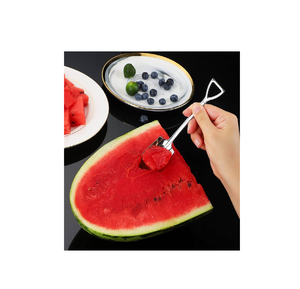 Set of 3PCS steel Dessert spoon Small Korean Long Handle <b>Gift</b> Metal Silver Brass Stainless Steel polished - Product Image 5