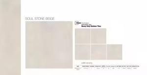 Pavimentadora decorativa de 2cm para suelo y pared, suelo de porcelana de piedra resistente para exteriores, 600x600mm,600x1200mm, azulejo rectificado para entrada - Product Image 6