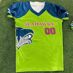 Maillots de football américain fabriqués sur mesure sublimés vêtements de football américain pour jeunes - Product Image 3