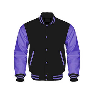 2025 hommes varsité veste laine corps en cuir véritable bras Letterman veste collège varsity vestes - Product Image 4