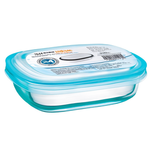 Pirofila en verre borosilicate (33x20x14cm) avec couvercle transparent 465A000 7644 - Product Image 3