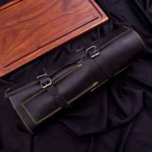 Juego de Cuchillos de Chef de Acero de Damasco Hechos a Mano de Primera Calidad para Uso en Restaurantes, Incluye Bolsa de Cuero, Cuchillos para Cortar Carne - Product Image 6