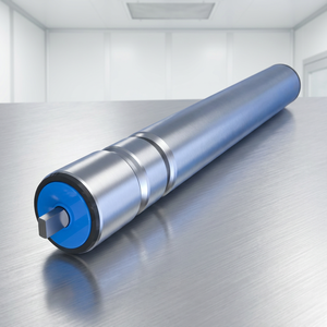 Plastic Housing Silent <b>Conveyor</b> <b>Roller</b> O-ring Belt Driven <b>Roller</b> for Cleanroom Food Grade System STKM SUS304 Steel Pipe <b>Roller</b> - Product Image 1