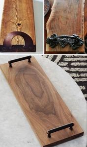 PLATEAU IMPRIMÉ EN BOIS VIVANT MEILLEURE QUALITÉ SCULPTÉ Forme carrée disponible et artisanat indien meilleur échantillon Offre Spéciale - Product Image 4