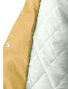 Costura personalizada Chenille parche bordado Stand Collar Letterman Varsity chaqueta para hombres chaqueta de béisbol de alta calidad - Product Image 4