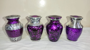 โกศเผาศพอลูมิเนียมโลหะ100% โลโก้ตามสั่งยอมรับได้ - Product Image 5