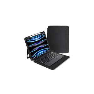 Funda Protectora para Tablet Netzy 2024 iPad Pro 13, Color Negro, con Soporte y Teclado Bluetooth de 10.5 Pulgadas, Certificación ROHS, Fabricada en PU - Product Image 2
