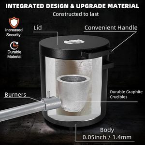 เตาแก๊สประเภทระฆังประหยัดพลังงานสำหรับอบทองแดงและอลูมิเนียมมาตรฐาน ISO - Product Image 4