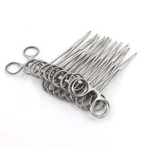 คีมล็อกมือจับ5 "ทำจากสเตนเลสสตีลช่วยไล่ยุงแบบตรงเครื่องมือทำงานที่มีคุณภาพระดับมืออาชีพ - Product Image 4