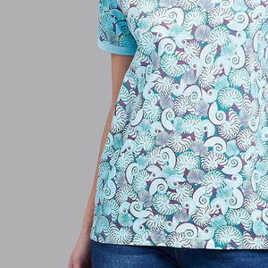 เสื้อโปโลพิมพ์ลายซับลิเมชันสำหรับผู้หญิงเสื้อโปโลมีโลโก้ออกแบบได้ตามต้องการ - Product Image 5