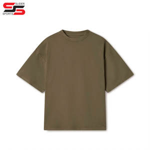 OEM ODM personalizado 100% algodón unisex camiseta bajo MOQ hombres en blanco cuello redondo Camiseta con personalizar la impresión del logotipo - Product Image 4