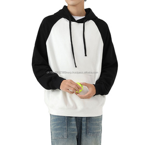 Sudadera Personalizada Bordada, Sudadera Gruesa de Algodón Unisex, Patchwork, Felpa Francesa, 400 gsm, Felpa Gruesa, Sudadera Esencial para Hombre - Product Image 1