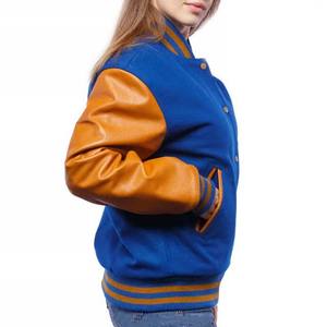 OEM vestes universitaires Letterman de baseball personnalisées pour adultes et jeunes vestes respirantes à manches en cuir avec design de logo personnalisé couleur - Product Image 6