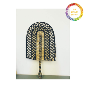 Abanico de Mano de Pasto Marino para Colgar en la Pared con Diseño Creativo - Producto para Regalo y Decoración - Product Image 4