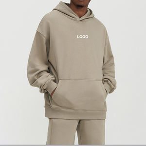 Sudadera con Capucha de Forro Polar para Hombre, Personalizada con Logotipo, para Invierno, con Bolsillo, Sudadera con Capucha Gruesa y Suave |   Ropa Urbana al por Mayor - Product Image 1