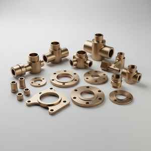 Piezas de mecanizado CNC personalizadas Calidad asegurada Metal Cobre/Bronce/Latón Servicios de fresado y torneado de acero inoxidable - Product Image 5