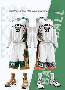 Uniforme d'entraînement de basket-ball personnalisable et respirant pour hommes et femmes, vêtements de sport en polyester, maillot imprimé, options de taille plus - Product Image 2